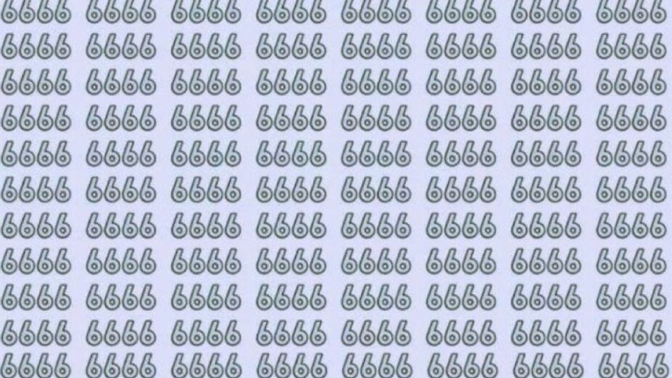 Сможете ли вы обнаружить цифру 9 среди множества шестерок? Только 1 из 25 находит её мгновенно! Сможете ли вы обнаружить цифру 9 среди множества шестерок? Только 1 из 25 находит её мгновенно!