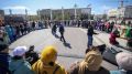 На площади Республики в Якутске зазвучал традиционный танец "Добун осуохай" в честь Дня осуохая