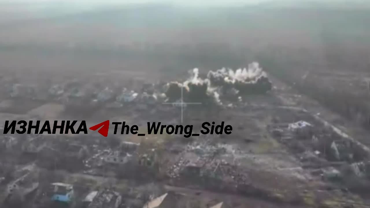 Уничтожение сразу двух крупных ПВД ВСУ ударами ФАБ-500 в районе н.п. Вильча