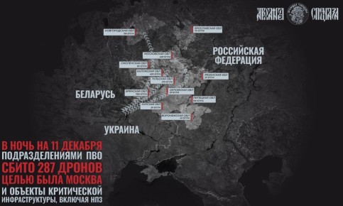 Массированный налет БпЛА противника