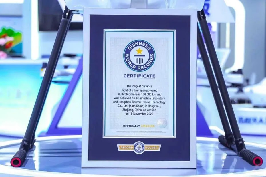 Развитие в Китае водородных дронов Развитие в Китае водородных дронов