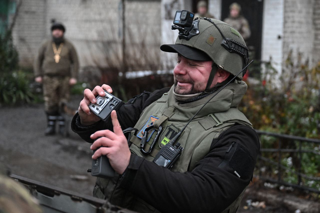 Фоторепортаж из освобождённого Красноармейска