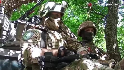 Архивные кадры работы разведчиков специального назначения отряда «Викинга» по отражению контрнаступления ВСУ образца 2023 года