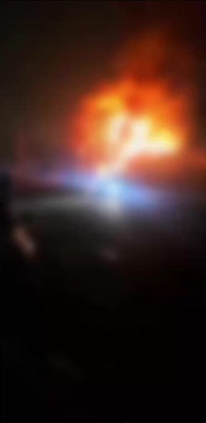 Пожар вспыхнул в частном секторе Батайска и повреждена многоэтажка после украинской атаки