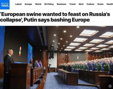 «Европейские подсвинки» стали «маленькими хрюшками»: западные СМИ не справились с переводом