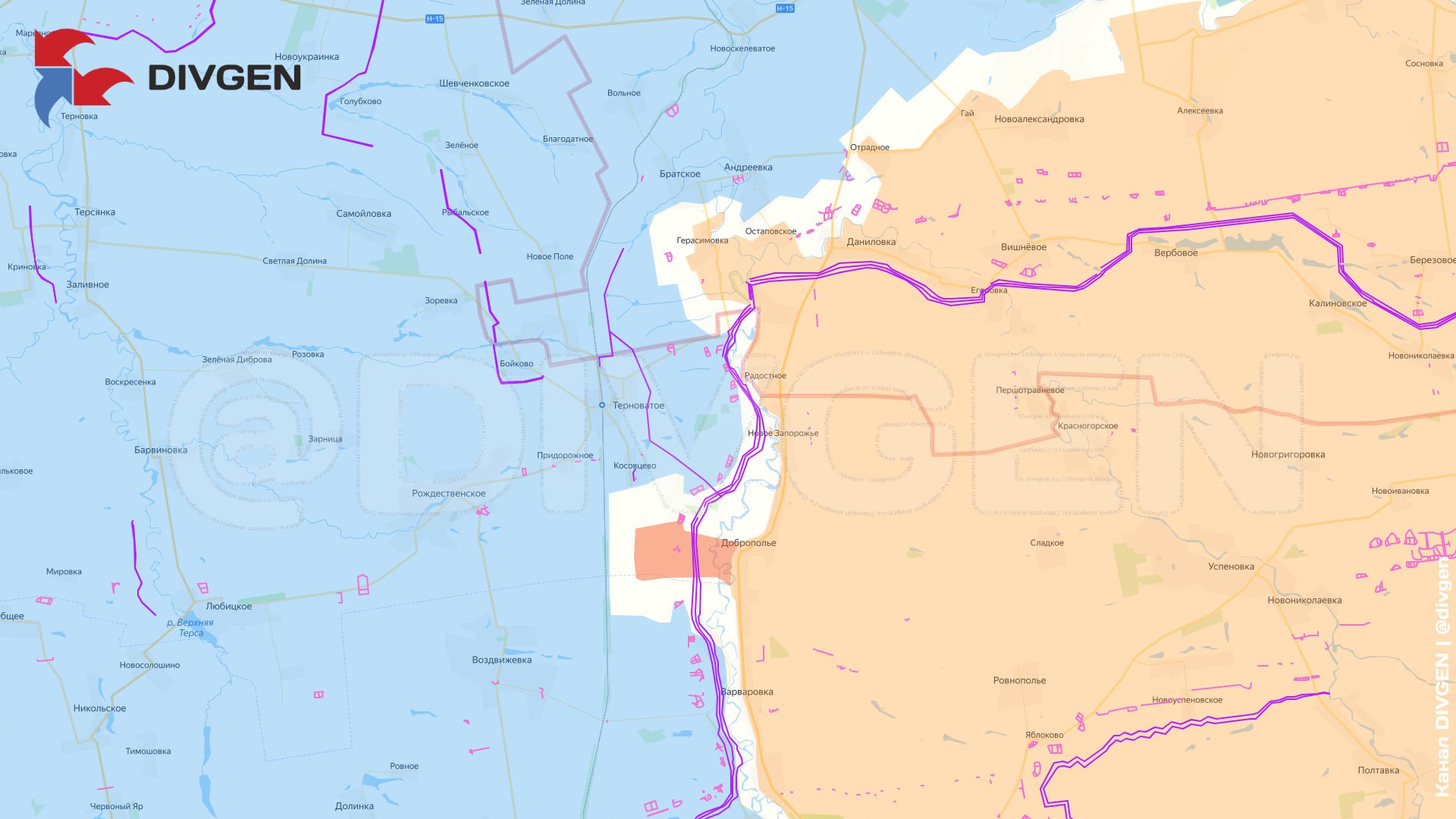 Дальневосточники форсировали р. Гайчур западнее Доброполья