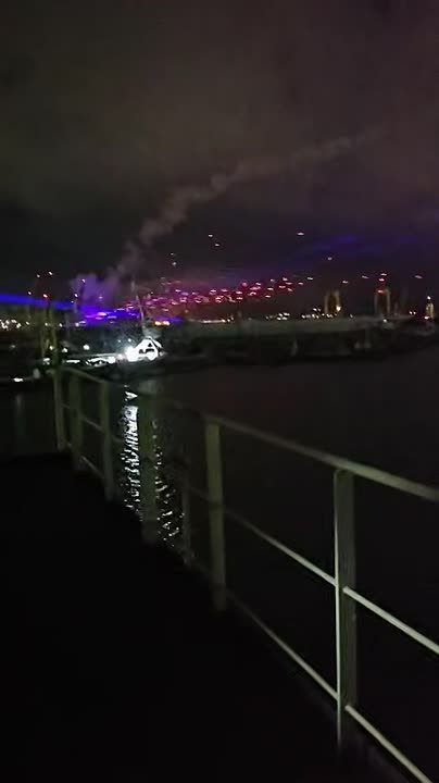 Ночное светопреставление в Одессе накануне